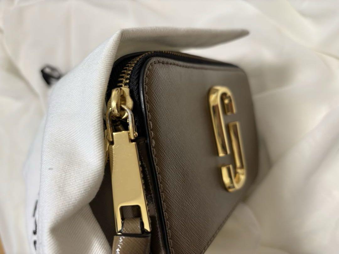 THE MARC JACOBS ショルダーバッグ アイボリー/ブラウン MARC JACOBS ブラウン ショルダーバッグ バッグ