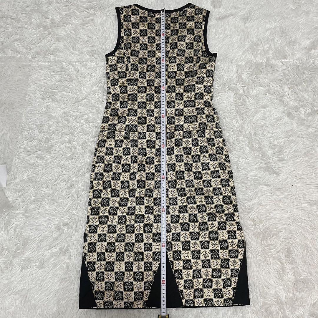 【即完売モデル】CHANEL シャネル ココマーク ノースリーブ ワンピース