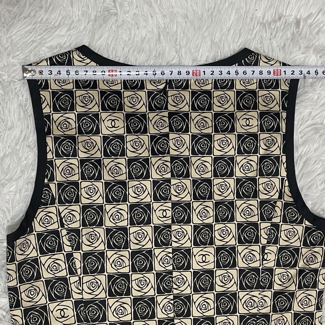 【即完売モデル】CHANEL シャネル ココマーク ノースリーブ ワンピース