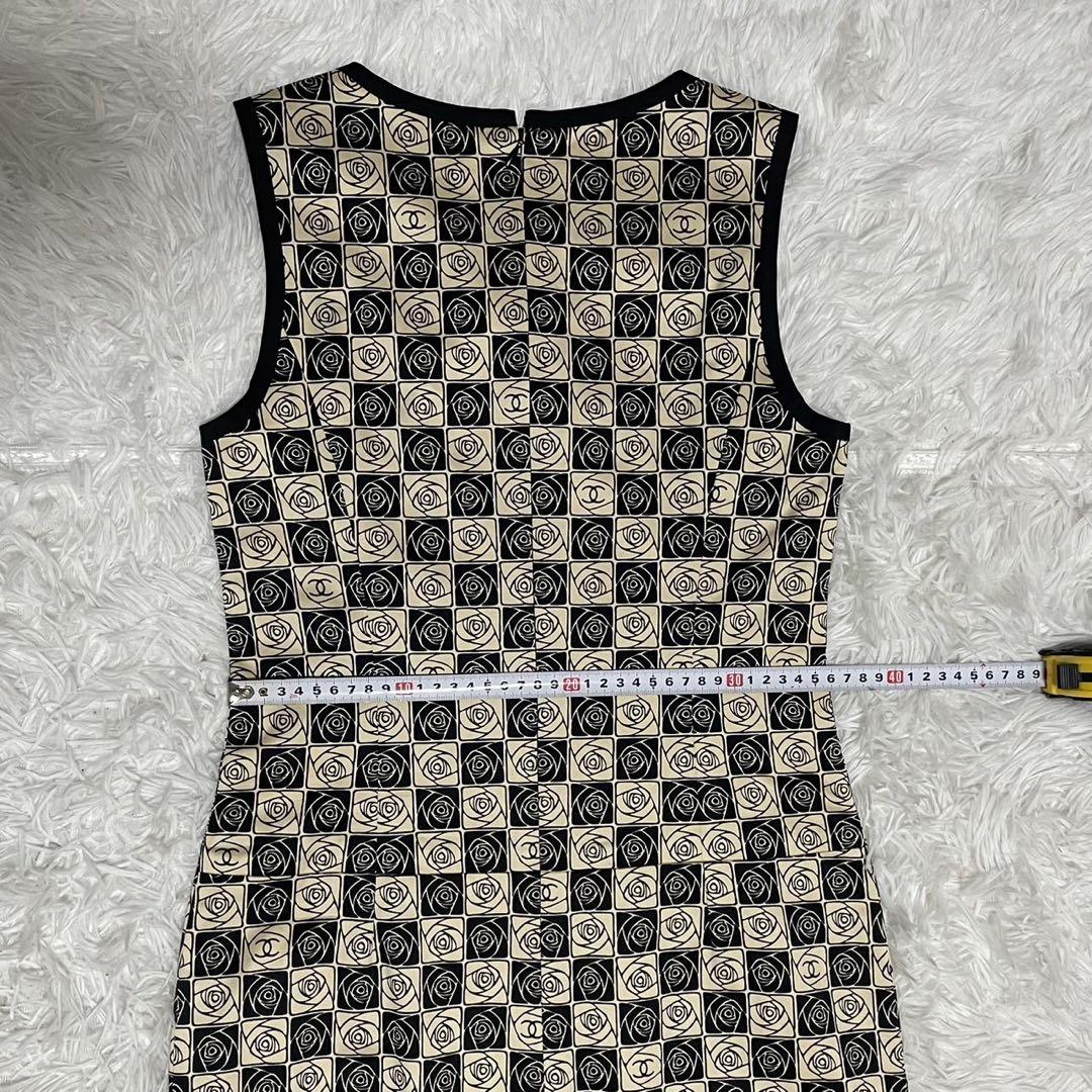 【即完売モデル】CHANEL シャネル ココマーク ノースリーブ ワンピース