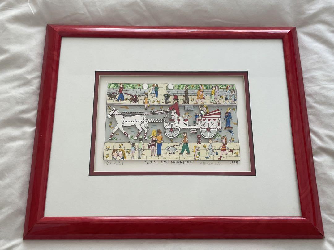 ジェームスリジィ James Rizzi LOVE AND MARRIAGE 画像2