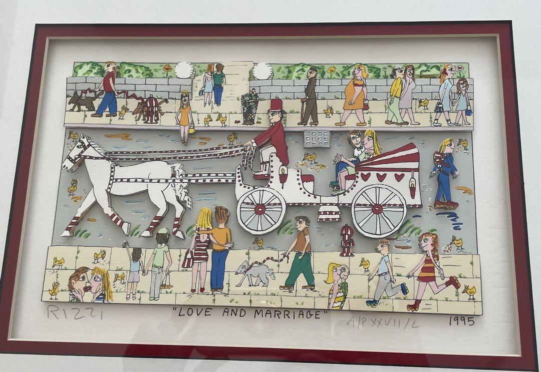 ジェームスリジィ James Rizzi LOVE AND MARRIAGE 画像3
