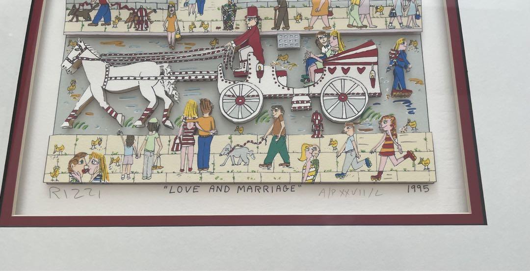 ジェームスリジィ James Rizzi LOVE AND MARRIAGE 画像7