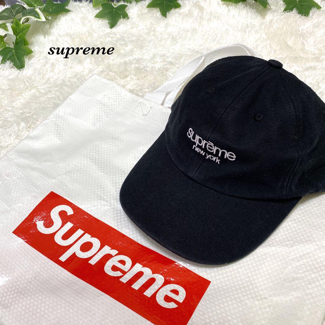 supreme シュプリーム　完売品　キャップ　帽子　刺繍　ニューヨーク