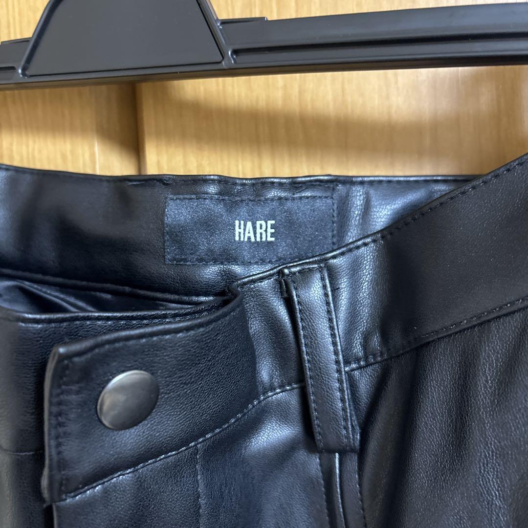 HARE マテリアルZIPカーゴパンツ