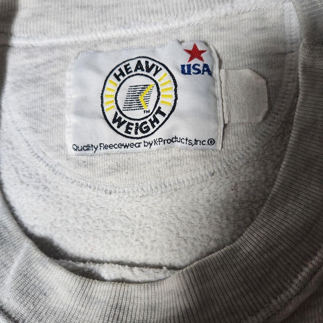 90s UNOCAL76　企業デザイン　スウェット　USA製　グレー　XL相当