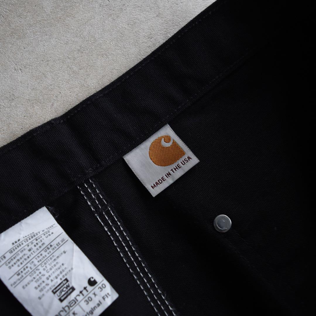 Carhartt カーハート ダブルニーペインター 黒 ブラックW30 USA
