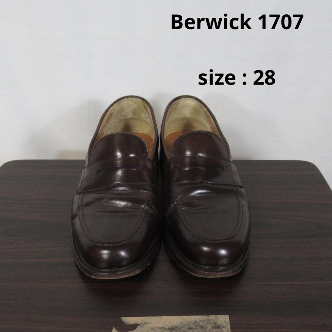 Berwick 1707 lether shoes loafer spain