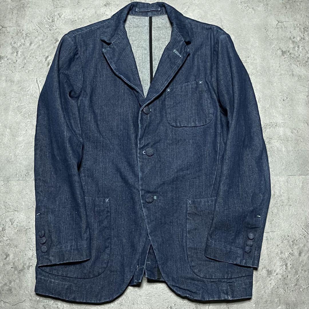 EVISU エヴィス YAMANE デニムテーラード デニムジャケット 36 EVISU エヴィス YAMANE デニムテーラード デニムジャケット 36