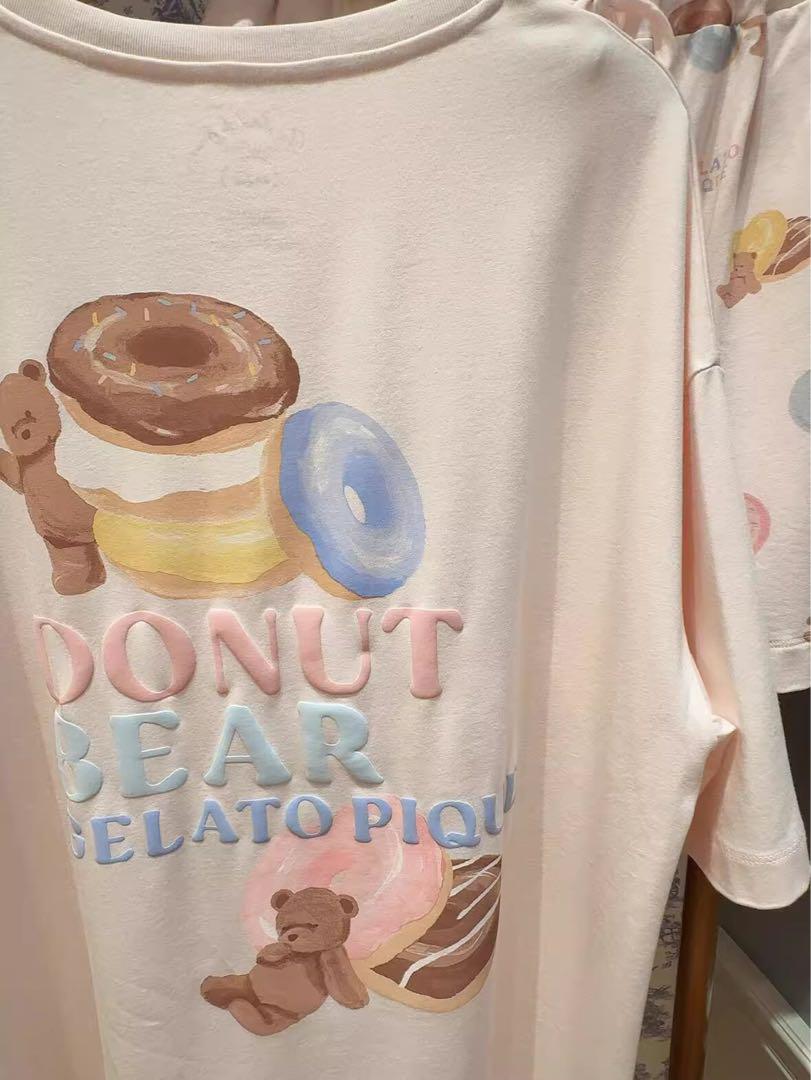 gelato pique ルームウェア上下セット ピンク