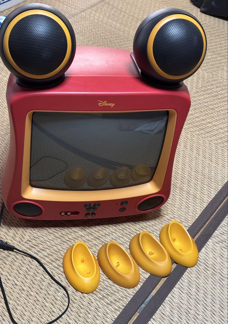 Disneyブラウン管テレビ(ミッキーマウス) Disney ミッキーマウス ブラウン管テレビ - メルカリ
