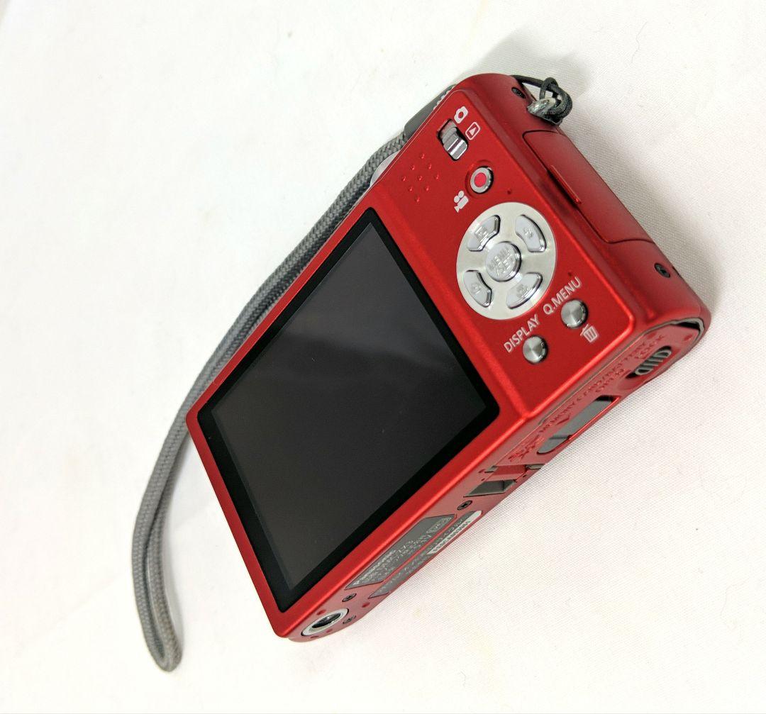 パナソニック LUMIX デジタルカメラ レッド DMC-ZX3 - メルカリ