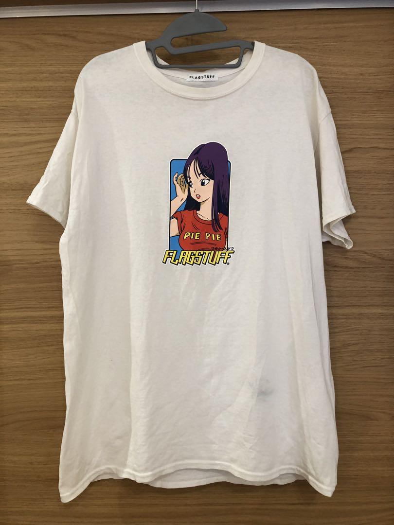 【大人気コラボ】FLAGSTUFF×ドラゴンボール超　半袖Tシャツ　白