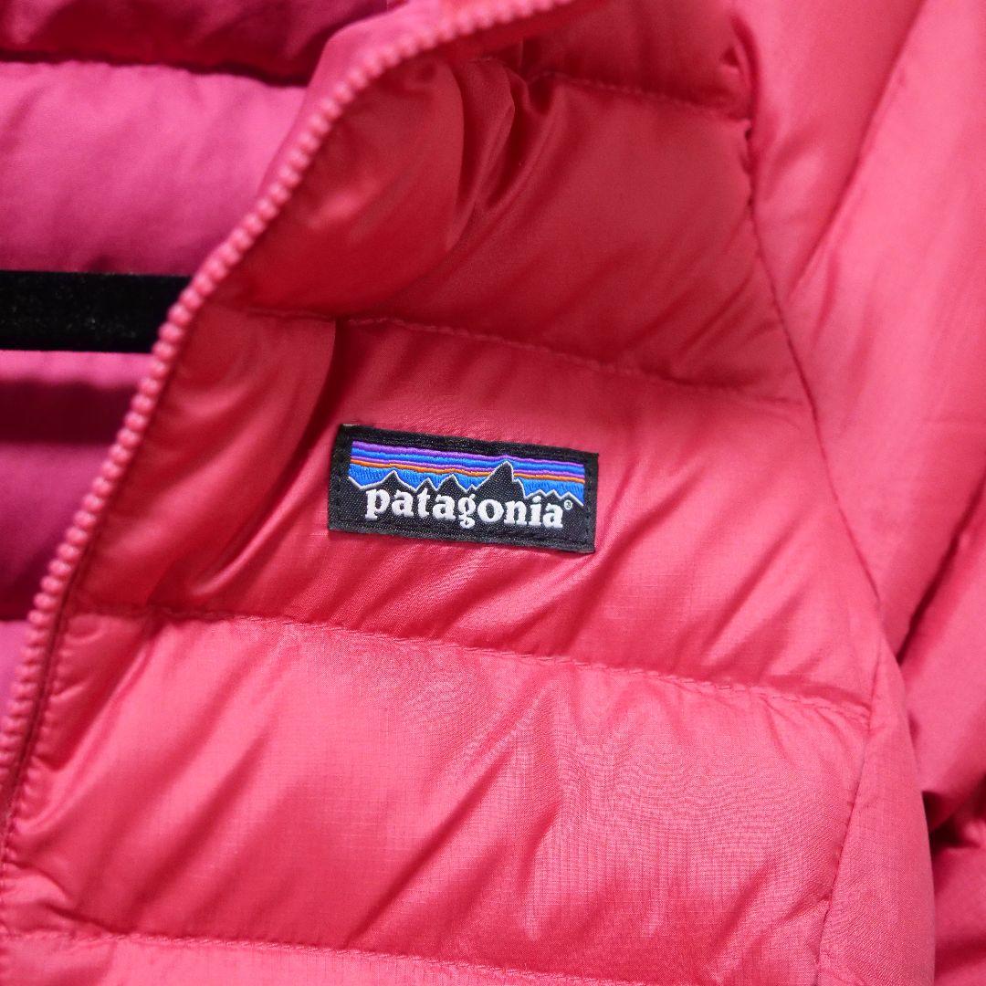 Patagonia KIDS ガールズ  ダウンジャケット ピンク Sサイズ
