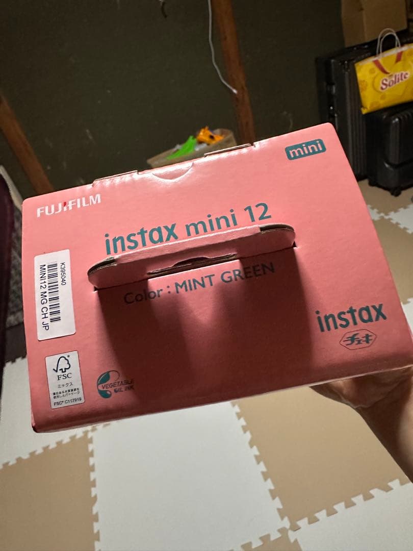 FUJIFILM instax mini 12 ミントグリーン 本体