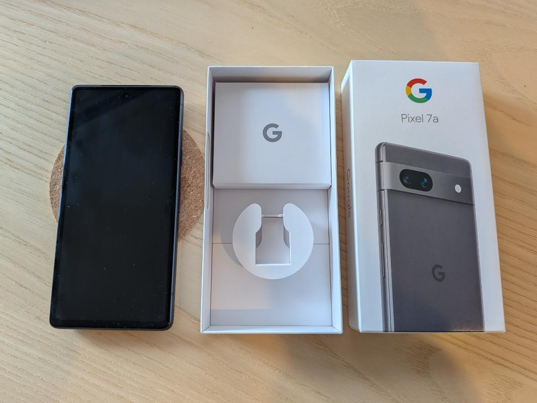 美品】Google Pixel 7a 128GB チャコール SIMフリー