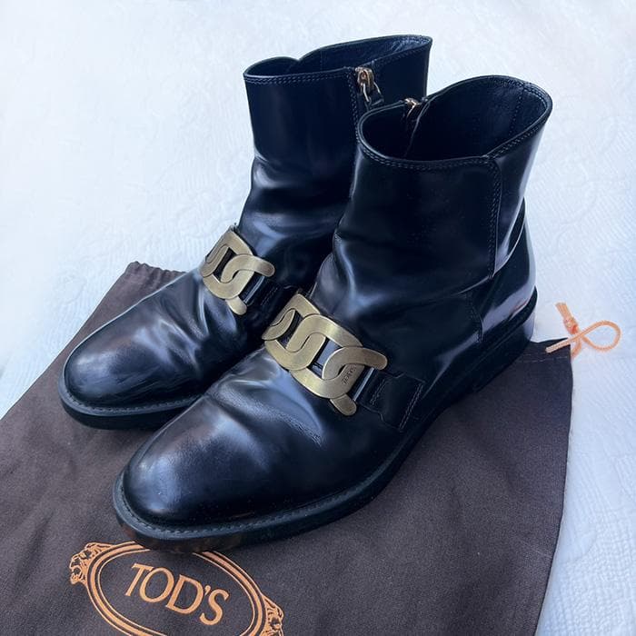 TOD S トッズのブーツ KATE 38 1|2 24.5cm 〜 25cm24.5cm・Tod's