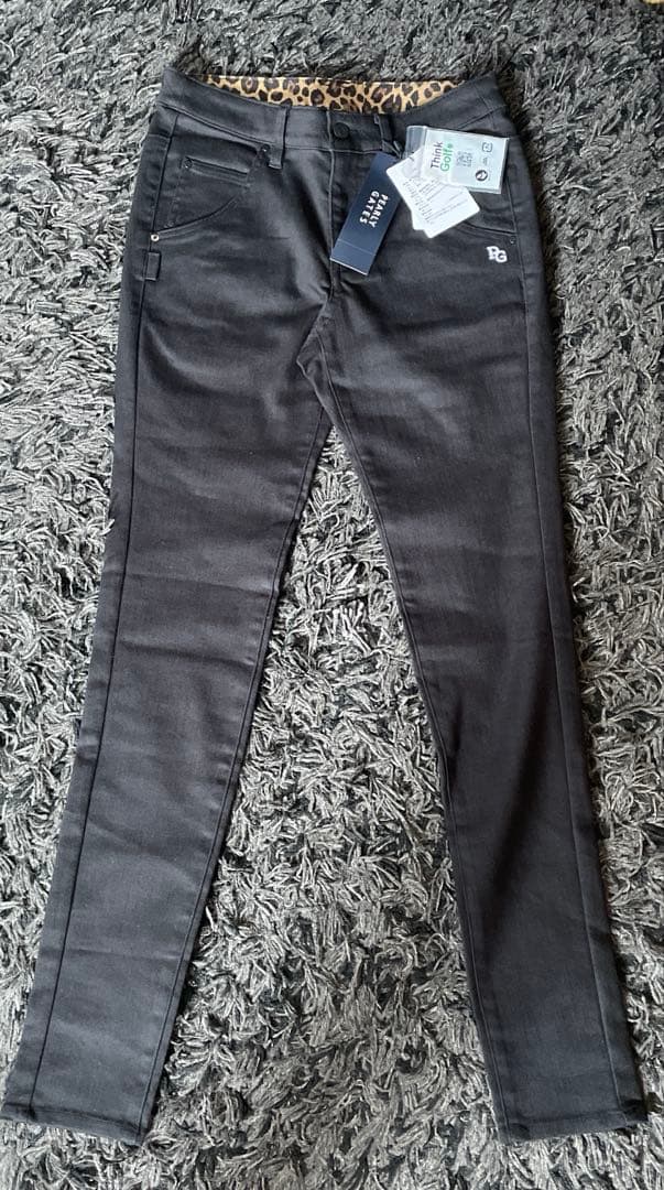 PEARLY GATES パーリーゲイツ ロングパンツ ブラックデニムS PEARLY GATES