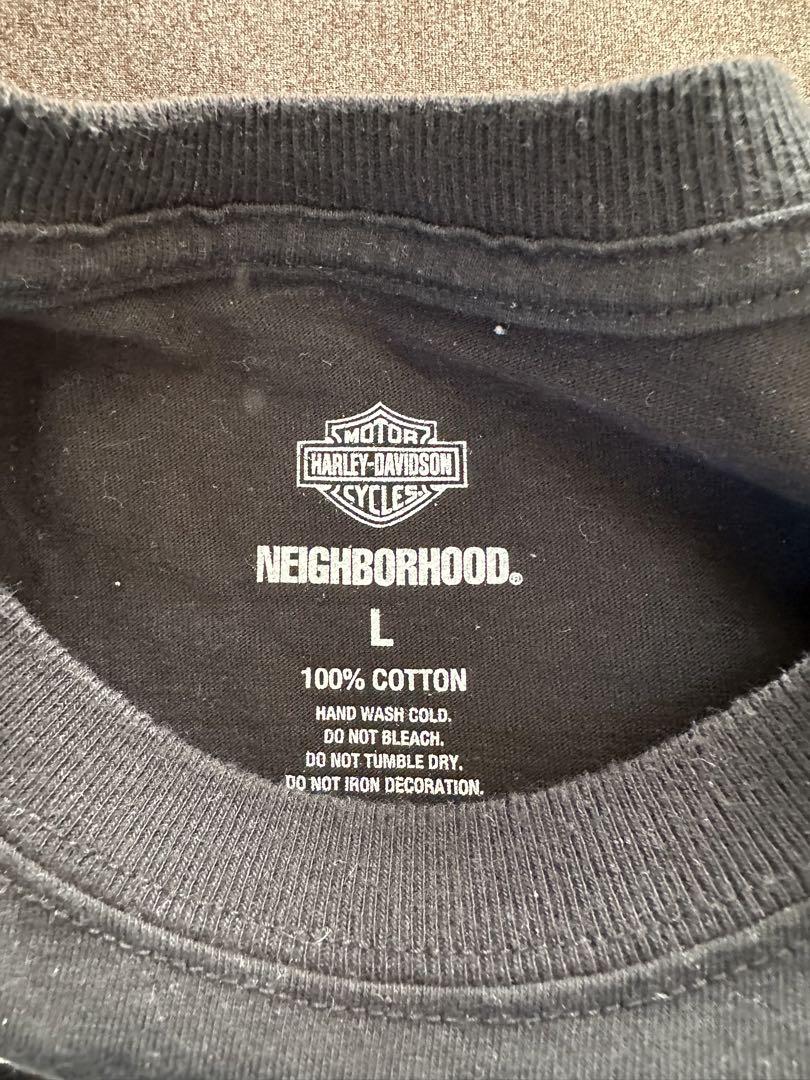 Harley-Davidson NEIGHBORHOOD 骨格プリント L