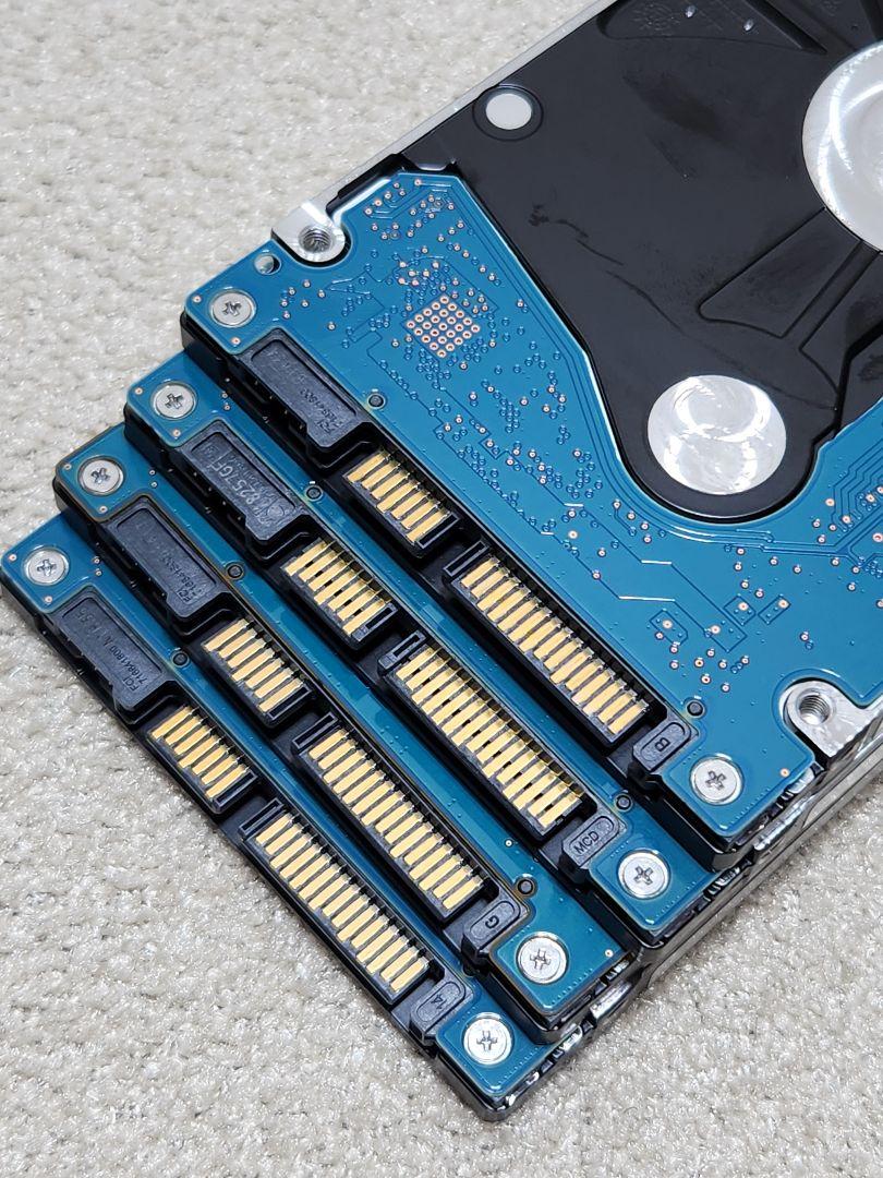 4枚 まとめ 1TB HDD 2.5インチ 7mm SEAGATE SDC001