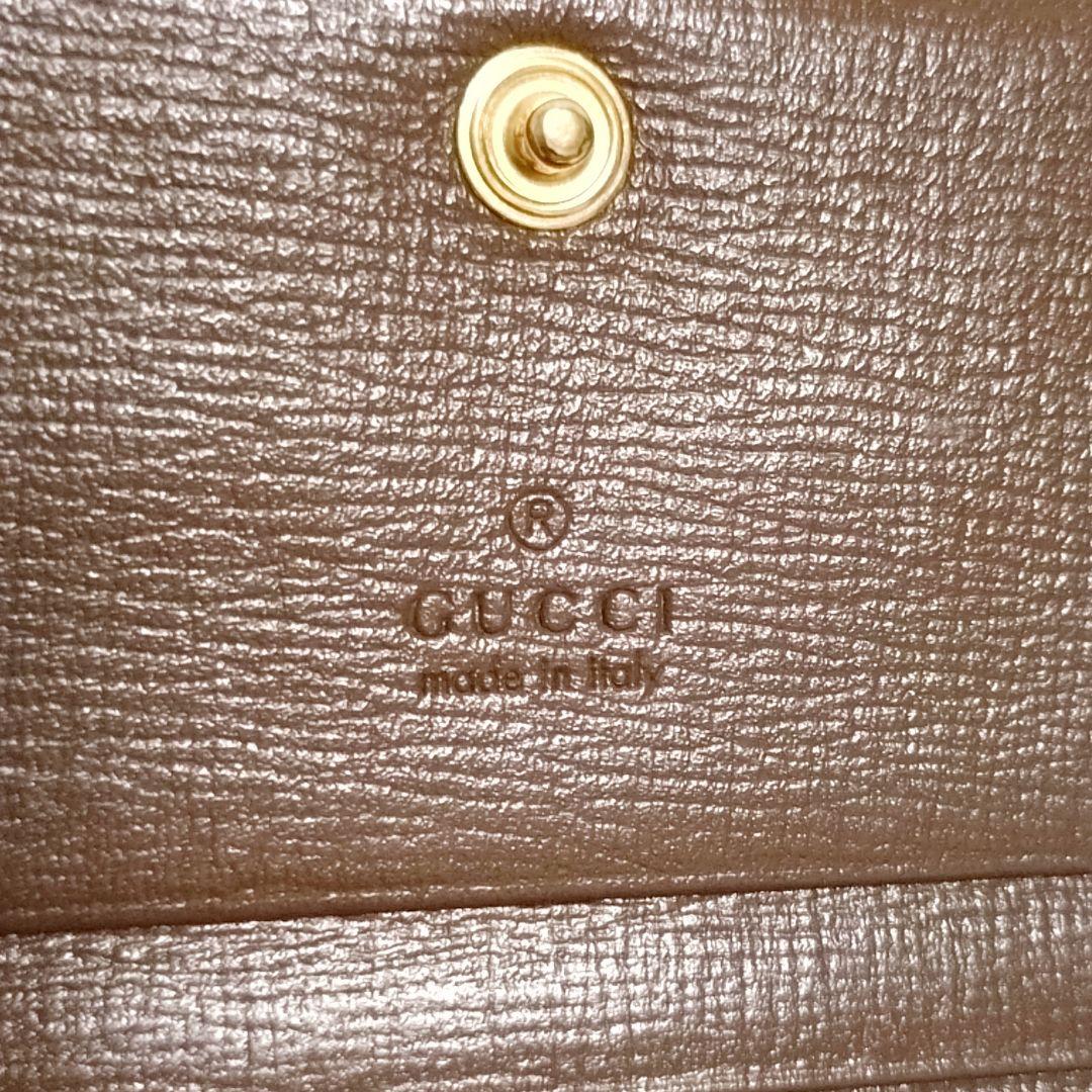 【現行品】 GUCCI ホースビット 1955 ミニウォレット コイン&紙幣入