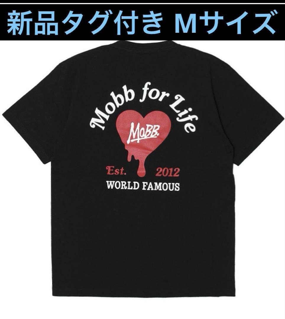 MOBB 新作‼️ FOR LIFE T-SHIRT -BLACK-Mサイズ 黒