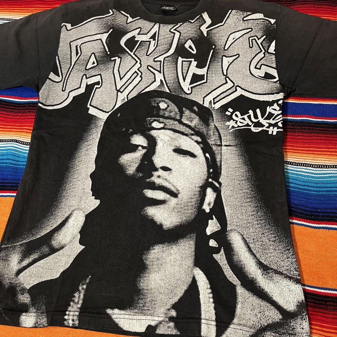 希少 Chingy チンギー Tシャツ ブラック フェード ビンテージ