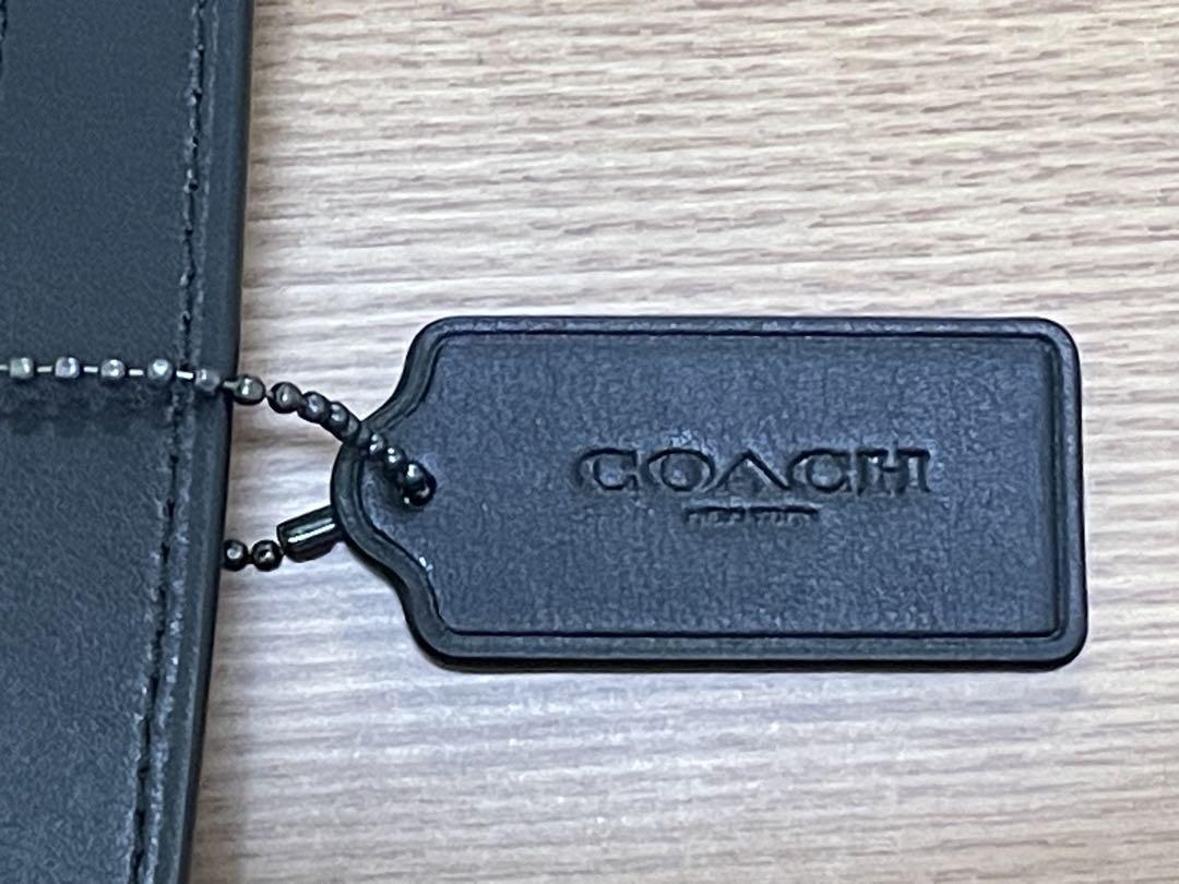超美品　COACH トートバッグ　ネイビー　F36812 アウトレット品