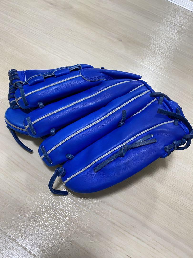 Mミズノプロ 軟式 グローブ 青 田中将大モデル