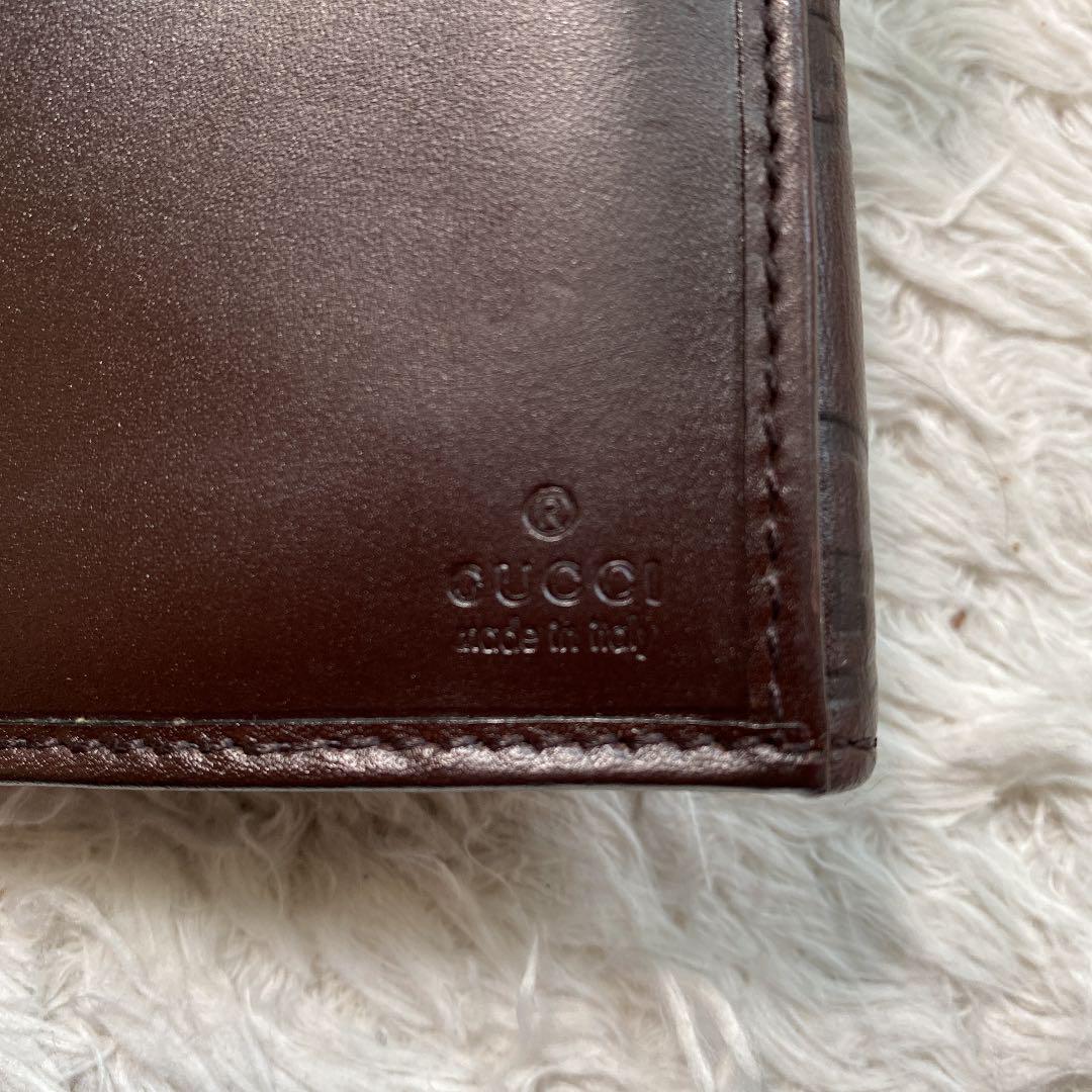 GUCCI 長財布 ブラウン レザー rVRYj-m18332339293 グッチ シマライン ダブルホック 代引不可