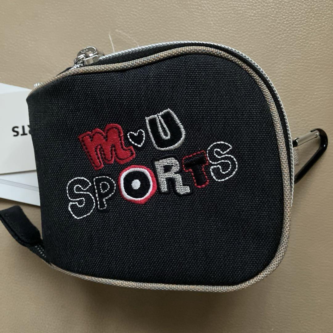 【未使用】 MU SPORTS ポーチ タグ付き