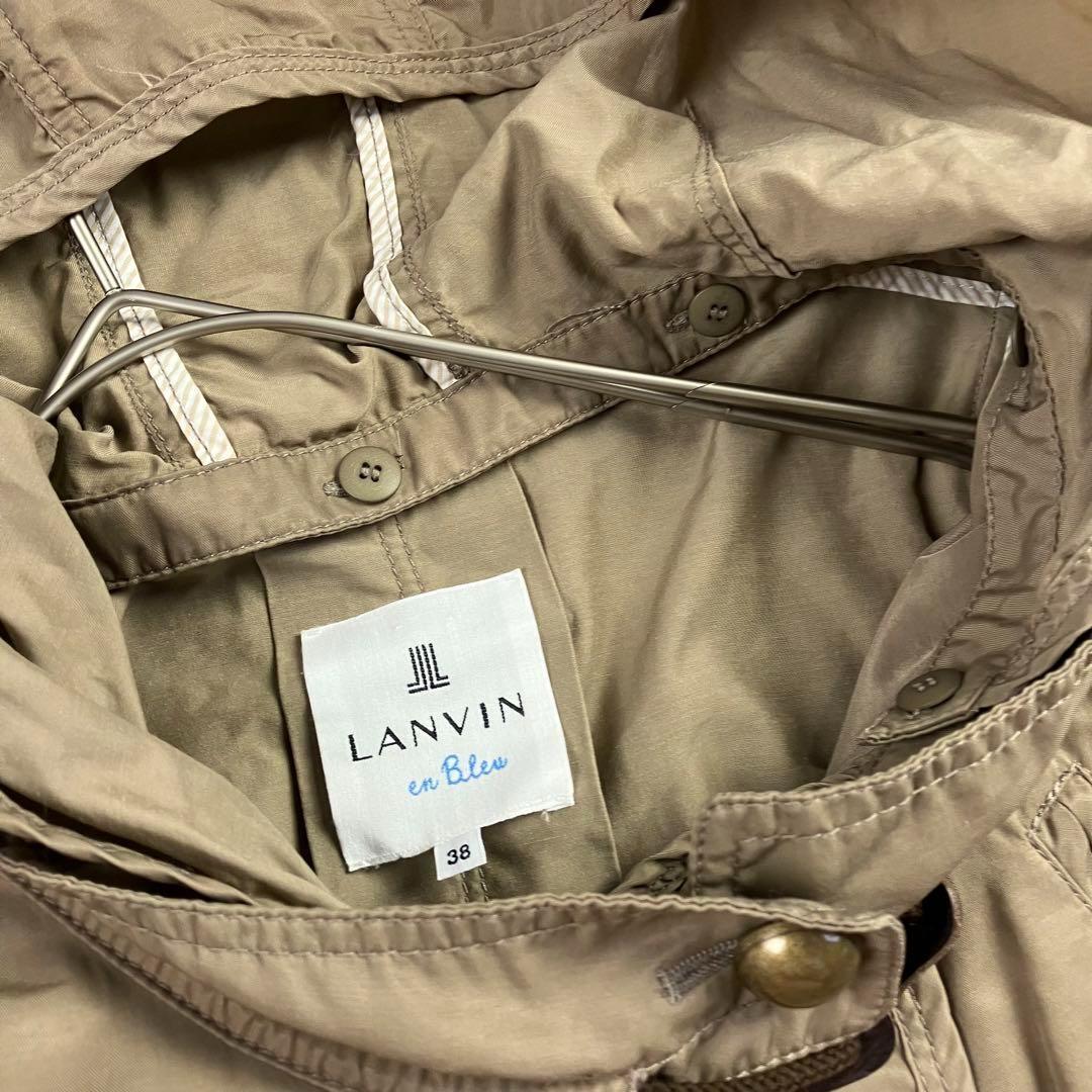 LANVIN en Bleu ランバンオンブルー ポンチョ ケープ