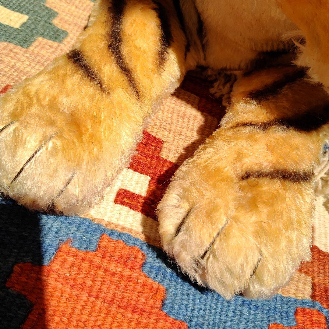 シュタイフ　タイガーのぬいぐるみ Vintage Steiff The Tiger Plush 10