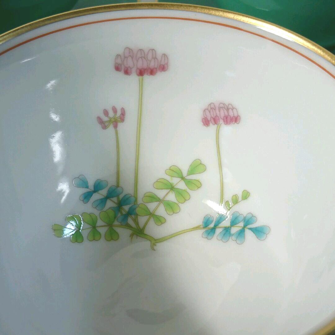 香蘭社 茶托 5客 他1点 bXDu0-m18337225496 草花 湯呑み 定番好評