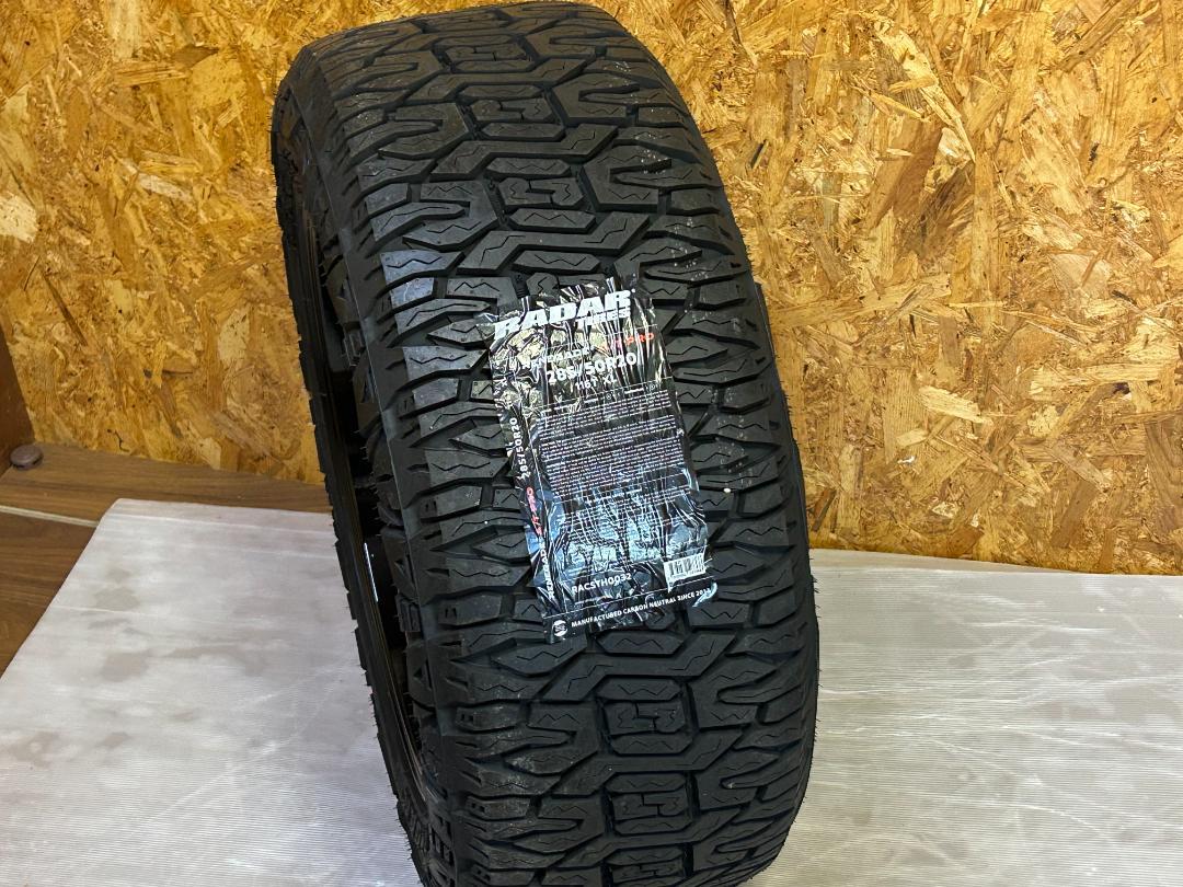 【新品】20インチ6穴10J139.7コンケーブ285/50R20プラドランクル