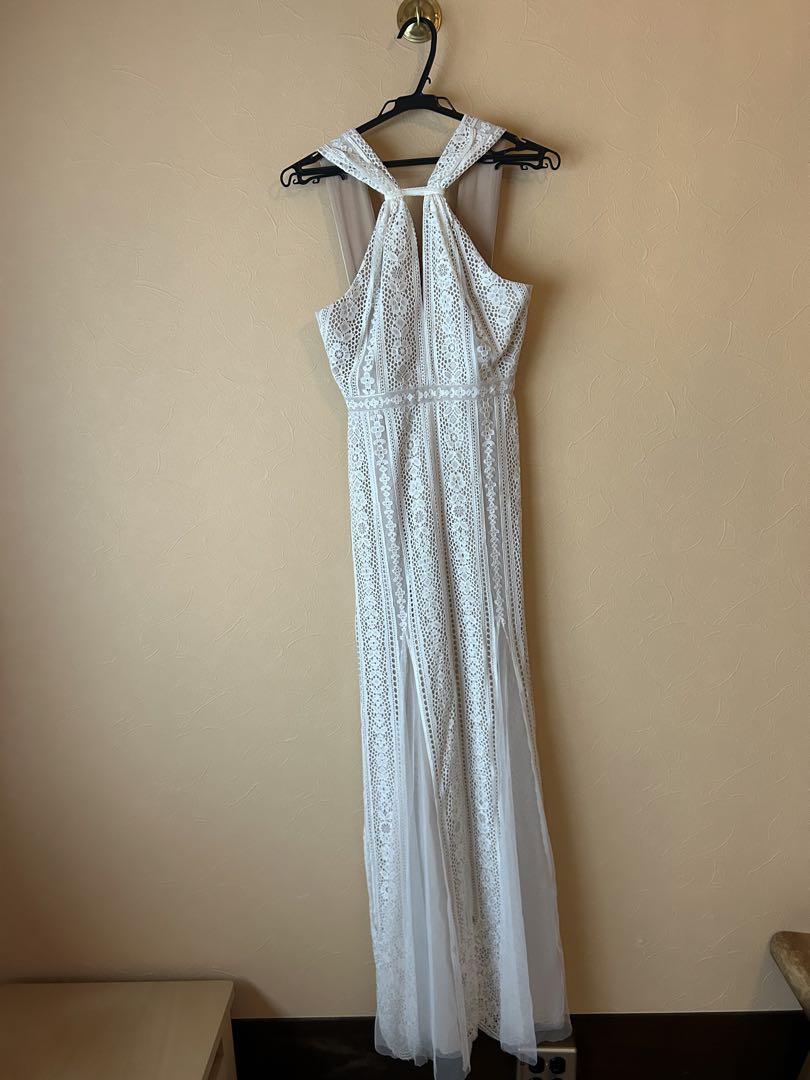 値引き！BCBG MAXAZRIAウェディングドレス　(別売りショール付き) 値引き！BCBG MAXAZRIA！ウェディングドレス (別売りショール付き)