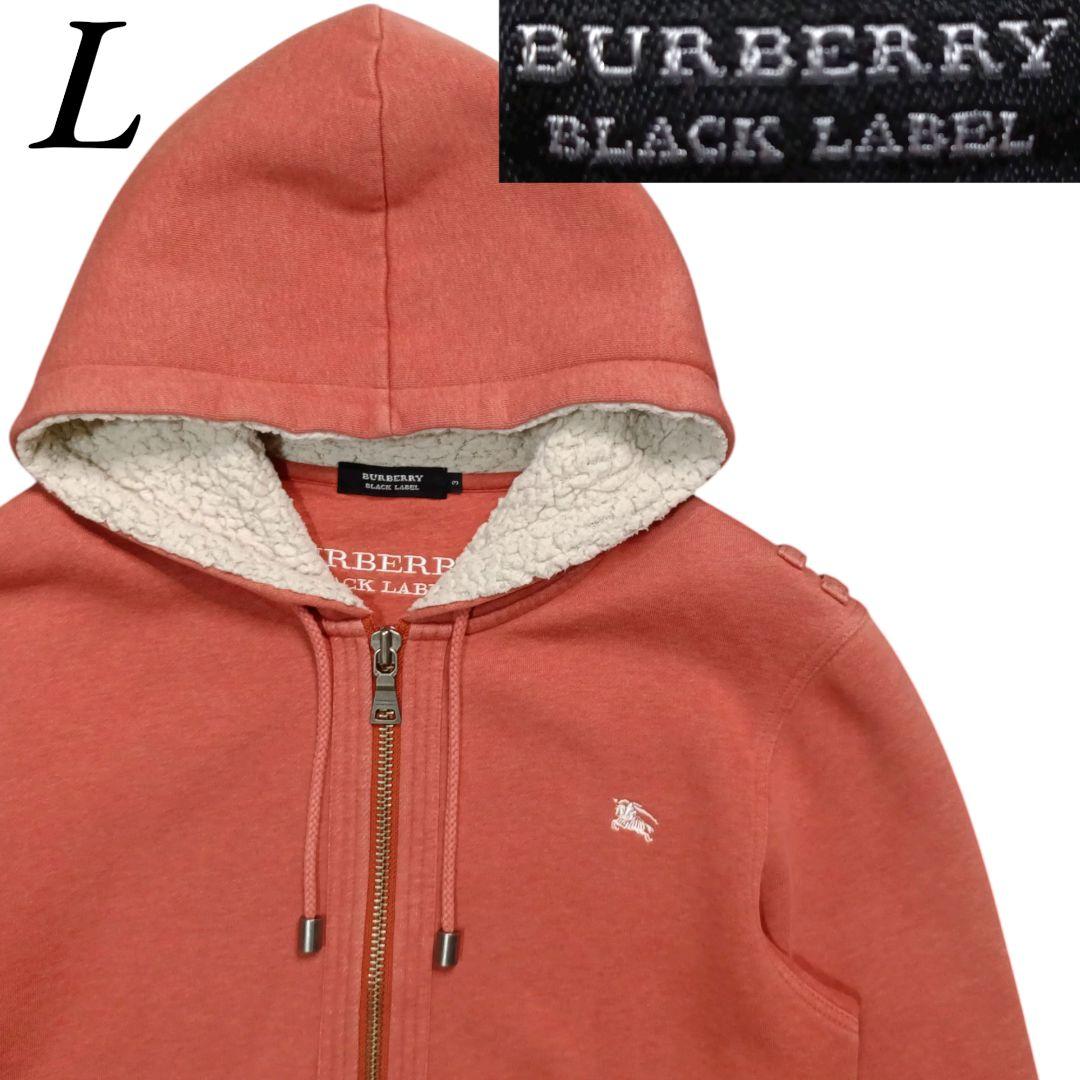 ✨BURBERRY BLACK LABEL フルジップ プルオーバー パーカー
