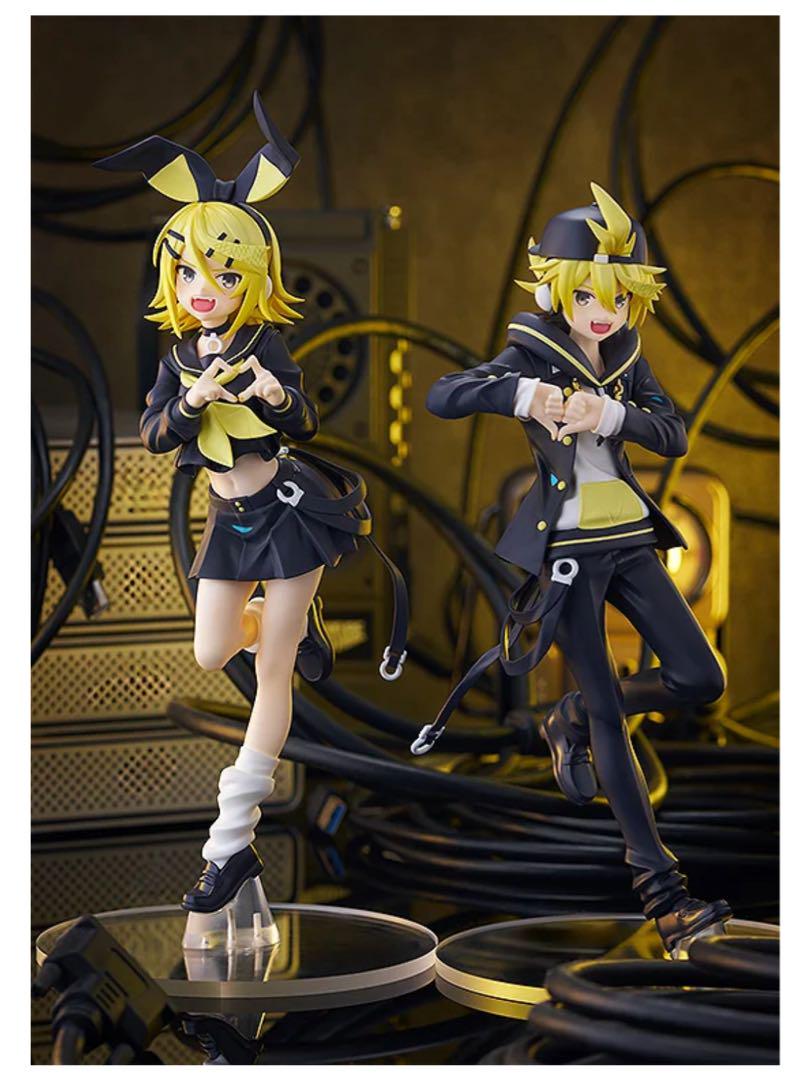 新品未開封 鏡音リン・レン POP UP PARADE 劣等上等セット おまけ付