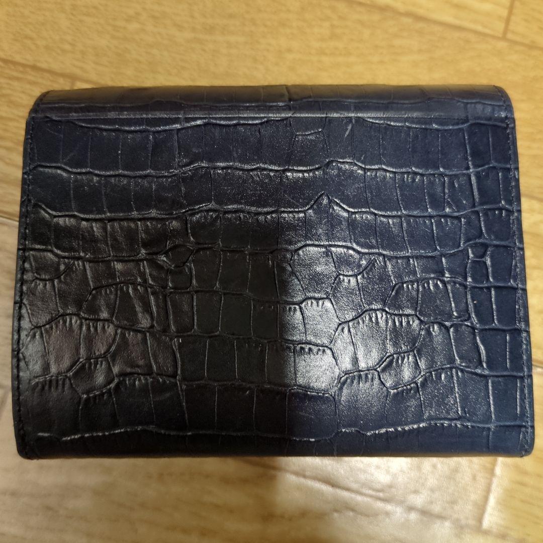 ANTEPRIMA ネイビー 二つ折り財布