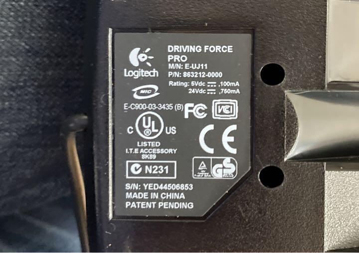Logitech Driving Force pro ドライビングフォースプロ