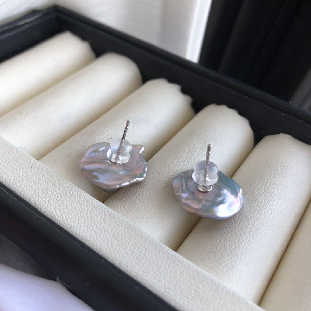 luci様専用ページ本真珠 淡水バロックパール ピアス 花びら