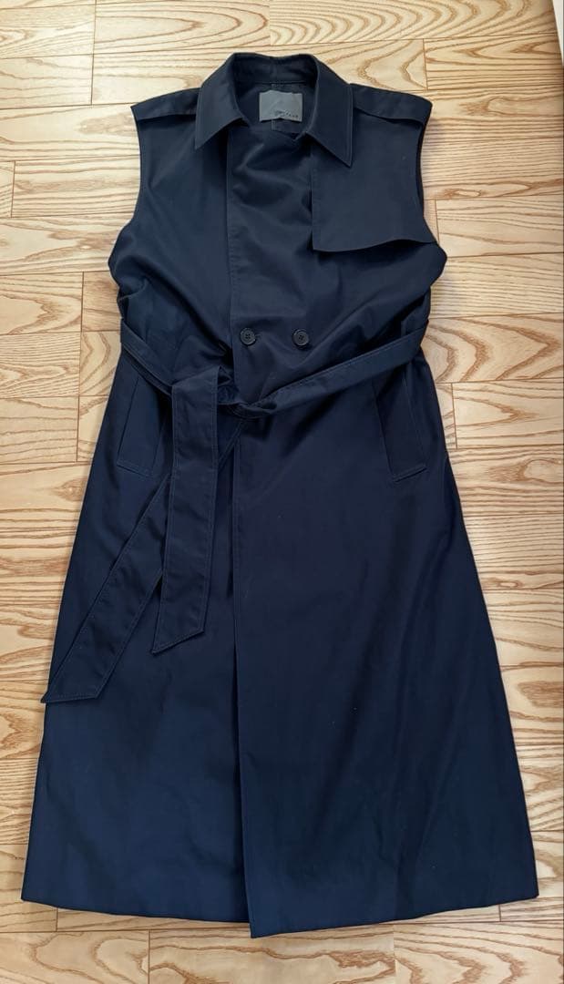 uncrave ロングジレ トレンチ ベストL uncrave