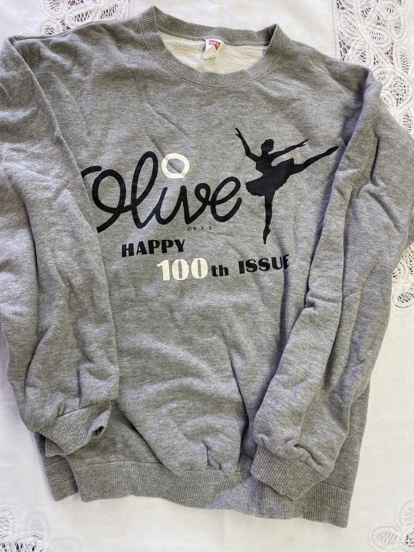品質保証 雑誌Olive 100th ISSUE スウェットシャツ トップス