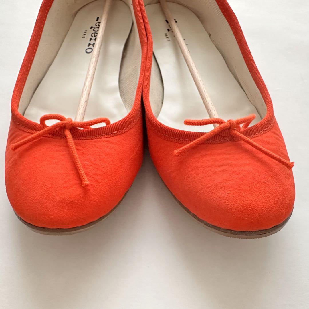 レペット バレエシューズ 赤 37.5 CENDRILLON BALLERINA