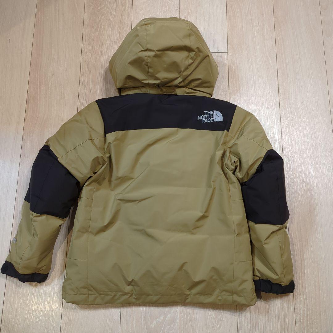 ノースフェイス ダウンジャケット 140 カーキ THE NORTH FACE