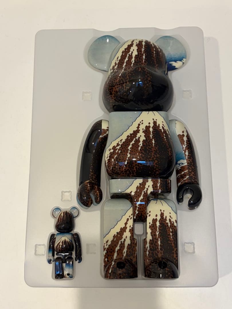 ベアブリック 葛飾北斎 山下白雨 400BE RBRICK