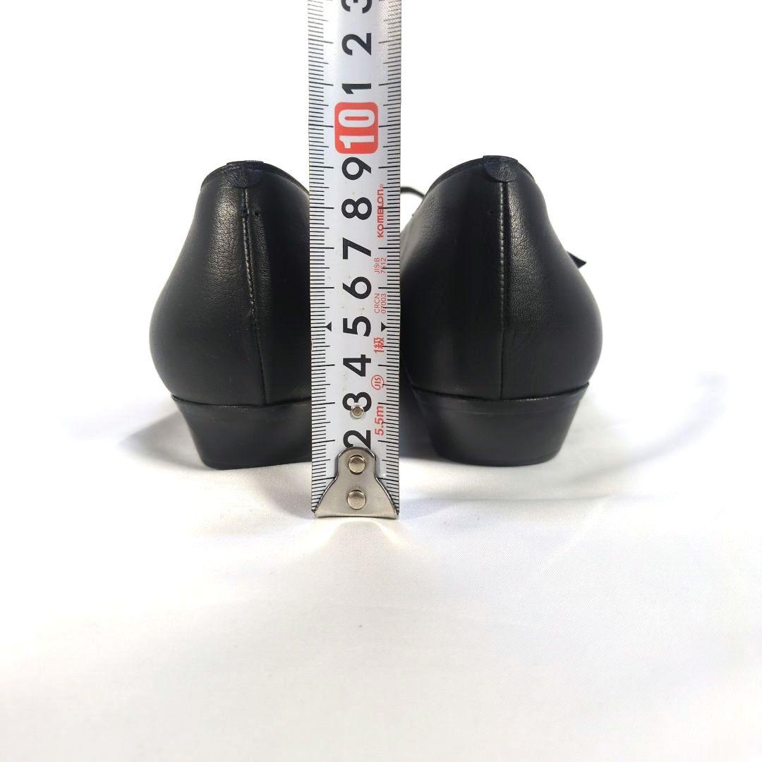 卑弥呼 24.5 ストラップ パンプス レザー ヒミコ スクエアトゥ