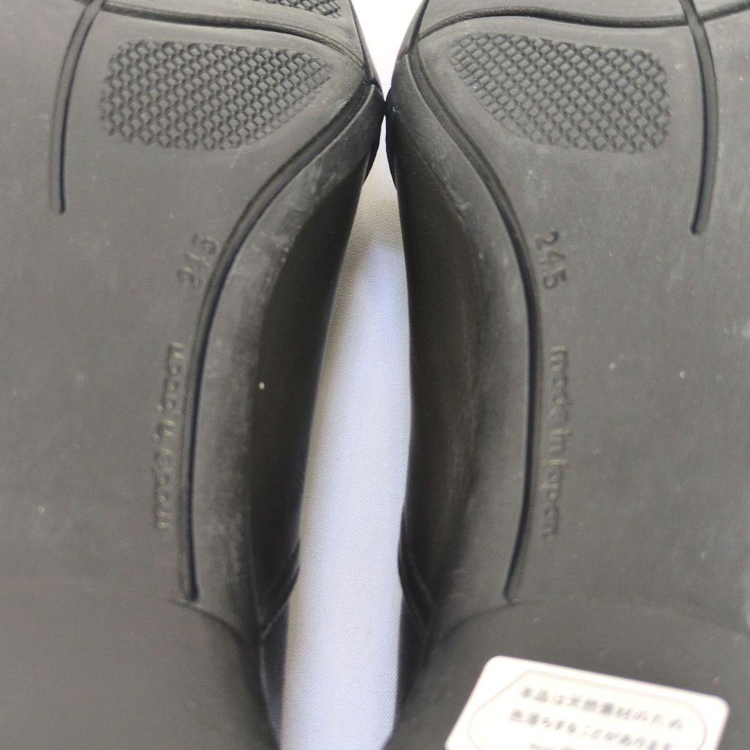 卑弥呼 24.5 ストラップ パンプス レザー ヒミコ スクエアトゥ