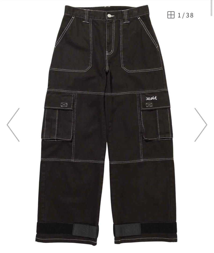 パンツ ADJUSTABLE HEM CARGO PANTS X-girl