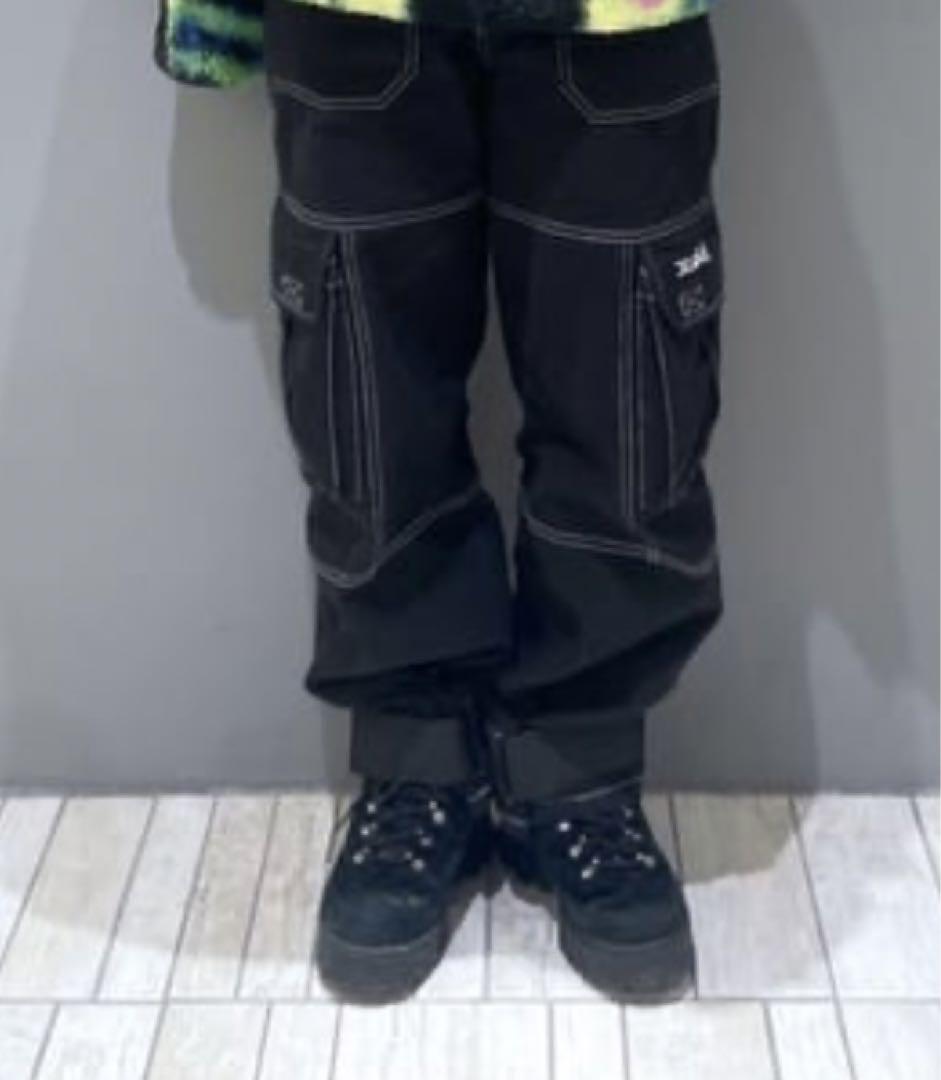 パンツ ADJUSTABLE HEM CARGO PANTS X-girl